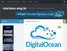 Tablet Screenshot of mariano.eng.br